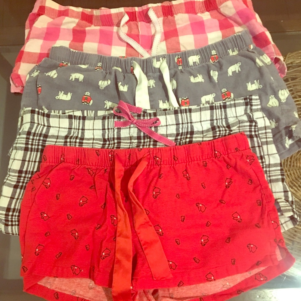 Old Navy Sleep Shorts Lot of 4